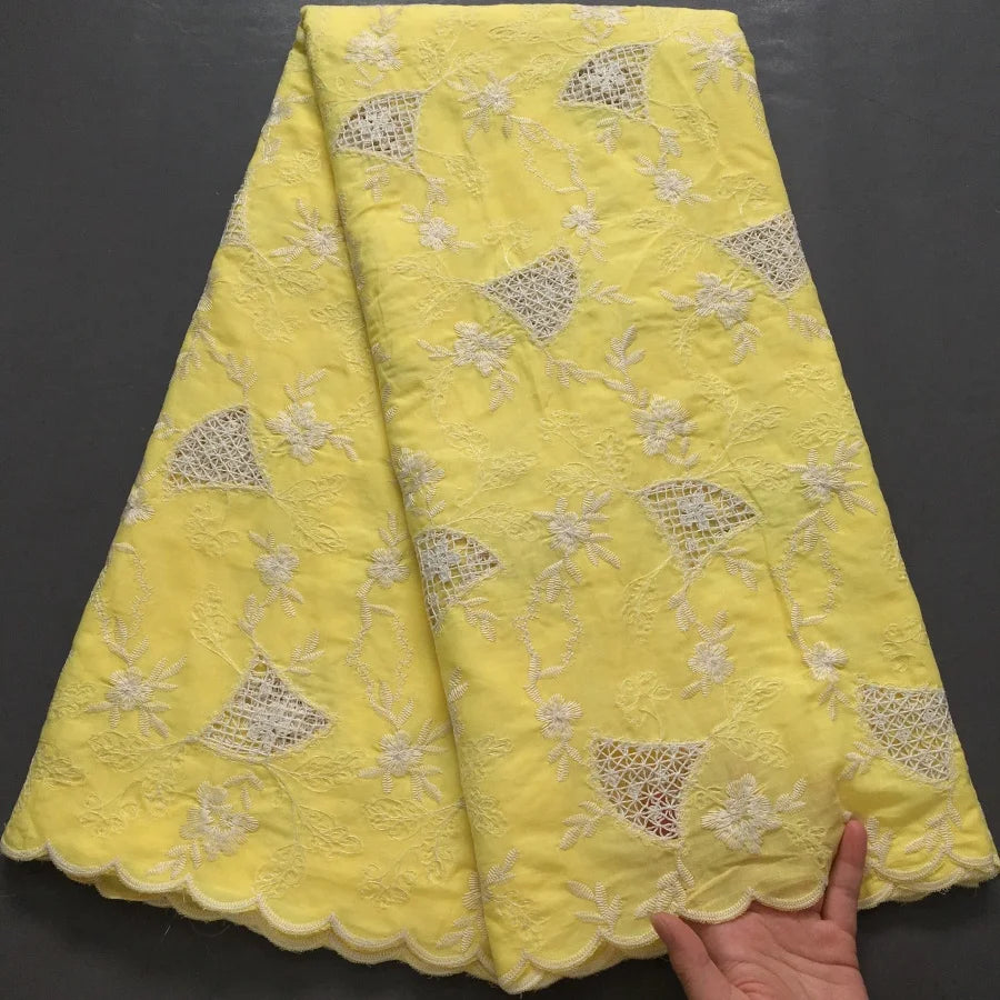 Nigerian Traditional Cotton Fabric, African Lace, Swiss Voile Lace – Premium Cultural Textiles For Bridalwear, Festive Attire