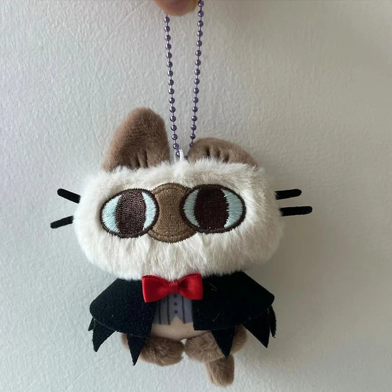 Siamese Cat Azuki Can Magical Azukisan Series Plush Blind Box Toys Mystery Box Magnetic Bag Pendant Surprise Birthday Gifts