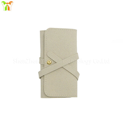 Lightweight Jewelry Organizer Roll Waterproof Foldable Travel Storage Bag for Women Girls Necklaces Rings Earrings Bracelet