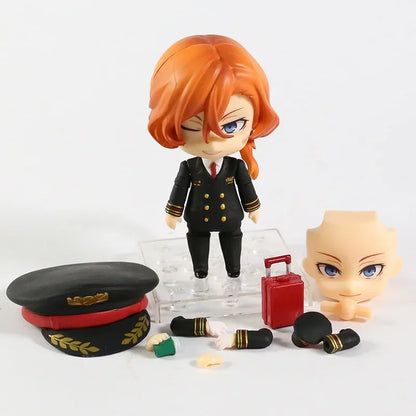 1191 Ryunosuke Akutagawa 676 Nakahara Chuya 657 Dazai Osamu PVC Action Figure Toy Anime Q Figurine Model Doll