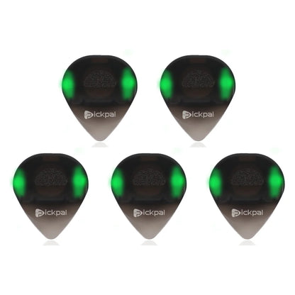 2-10PCS LED Glowing Guitar Pick Replacement Touch Luminous Electric Guitar Pick Plastic Bass Plectrum Glowing Guitar Picks