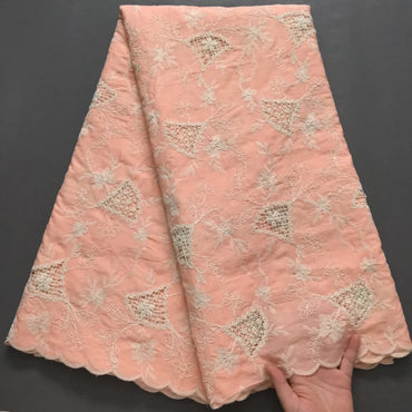 Nigerian Traditional Cotton Fabric, African Lace, Swiss Voile Lace – Premium Cultural Textiles For Bridalwear, Festive Attire