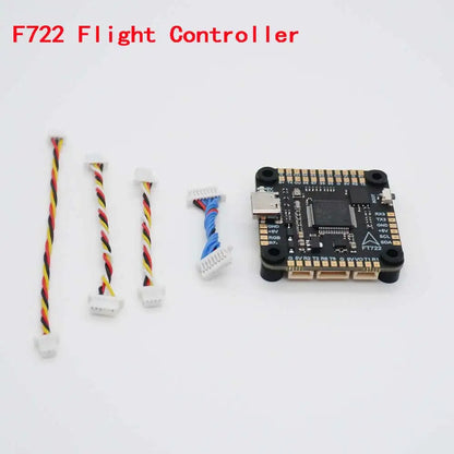 F405 F7 F722 Flight Controller  + 60A 80A 4in1 BLheli_S ESC Stacks 30.5*30.5mm For 7in 8in 10in 13in Frame RC FPV Racer Drone