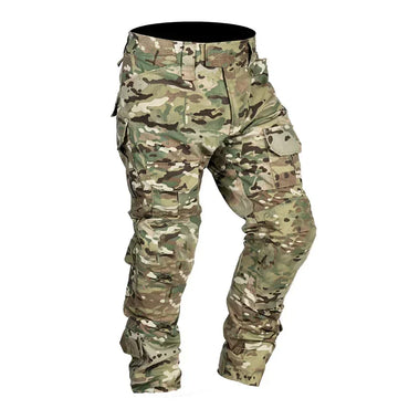 Versatile Men's Tactical Pants, Combat Trousers with Knee Pads, Camo Cargo Sport Pants for Hunting and Hiking( Not knee pads)