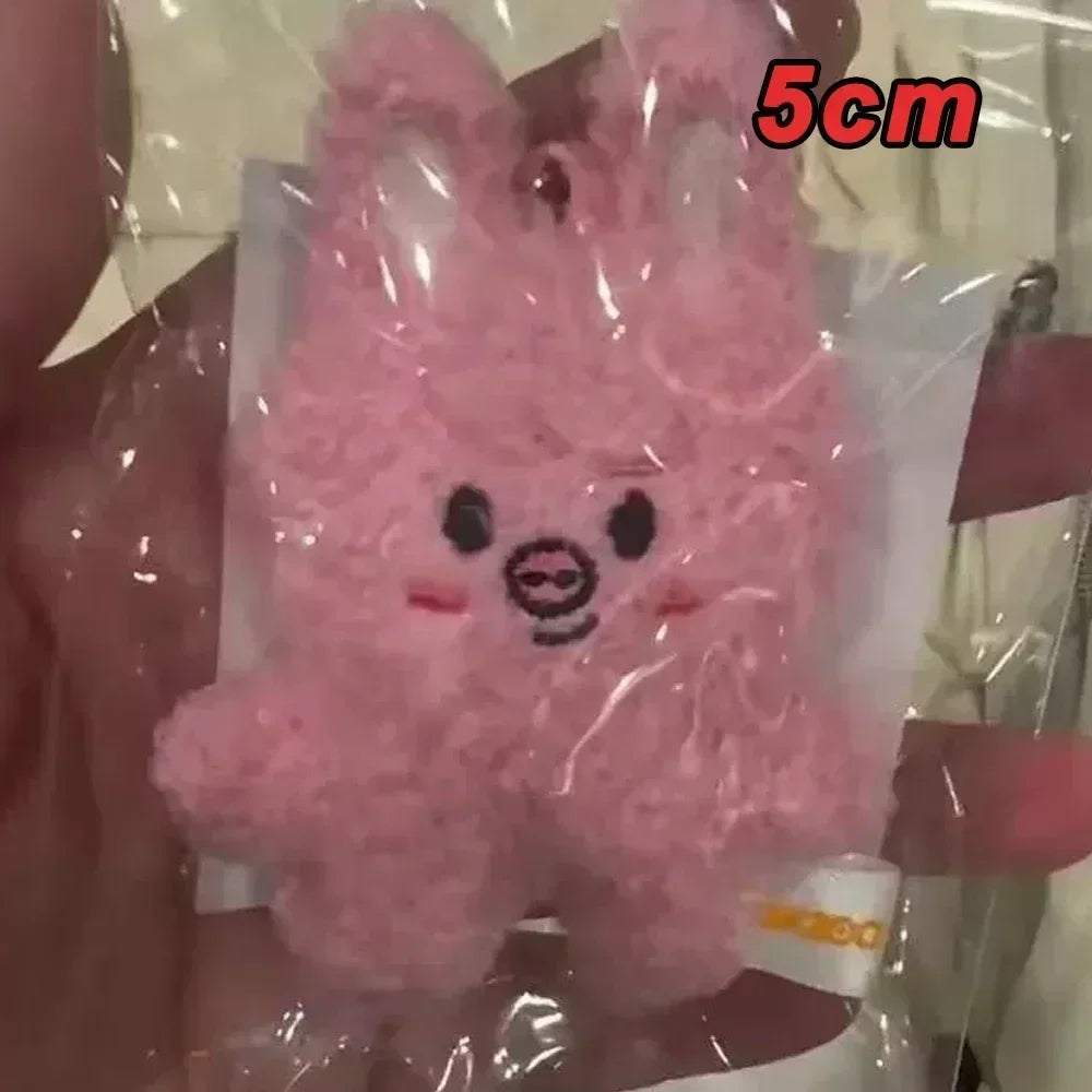SKZOO Keychain Plush Stray Kids Plush SKZ Doll Wolf Plush Toy  Seoul FM Week Same Cloak Doll Magic School Children Birthday Gift