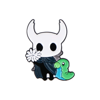 Cool Game Knight Enamel Pin Cartoon Villain Brooches Woman Men Backpack Accessories Bags Badge Fashion Lapel Jewelry Kids Gift