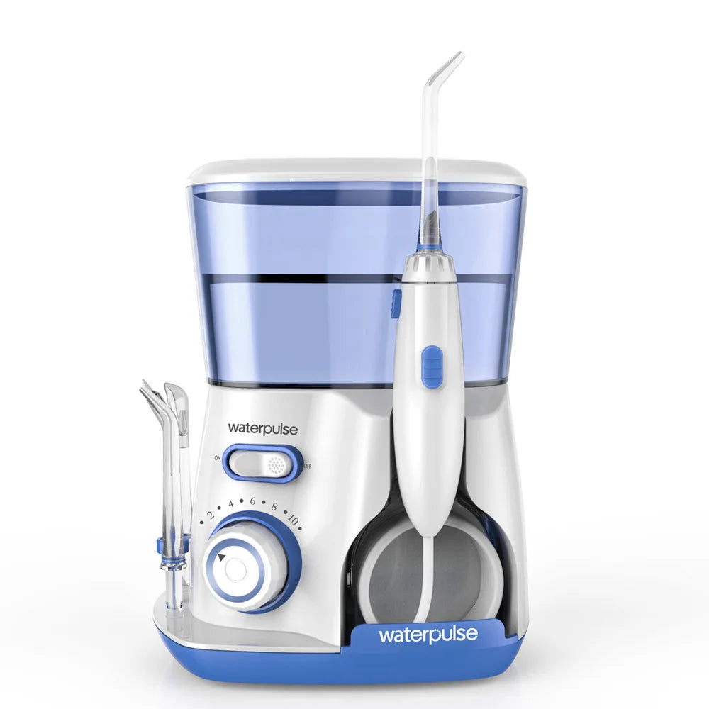 Electric Oral Irrigator Dental Water Jet Flosser Teeth Clean 5pcs Tips Oral Hygiene Dental Flosser Oral Care 800ml Water pick
