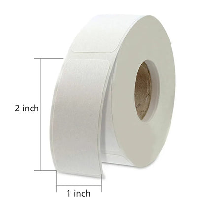 White Blank Stationery Sticker Writable Label Customize Sticker Scrapbooking Handmade Packaging DIY Gift Stickers
