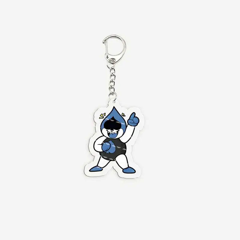 Popular Game Deltarune Spamton Susie Ralsei Meme Keychains for Accessories Bag Noelle Spamton KeyringsFans Gifts Gamer Friends