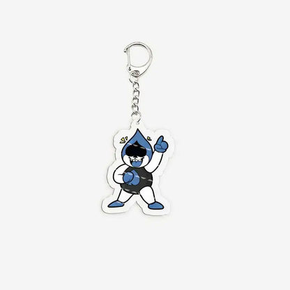 Popular Game Deltarune Spamton Susie Ralsei Meme Keychains for Accessories Bag Noelle Spamton KeyringsFans Gifts Gamer Friends