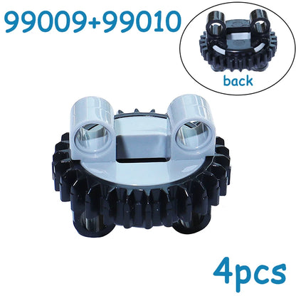 High-Tech Parts 28 56 60 Tooth Turntable 18938 18939 48452 50163 99009 99010 2855 2856 MOC Technical Parts Building Block Bricks