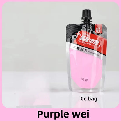 Gouache Pigment Pack Gouache Refill Jelly Pigment Art Students Special Beginners Children's Non-Toxic Super Gouache 80ml