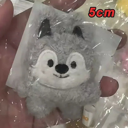 SKZOO Keychain Plush Stray Kids Plush SKZ Doll Wolf Plush Toy  Seoul FM Week Same Cloak Doll Magic School Children Birthday Gift