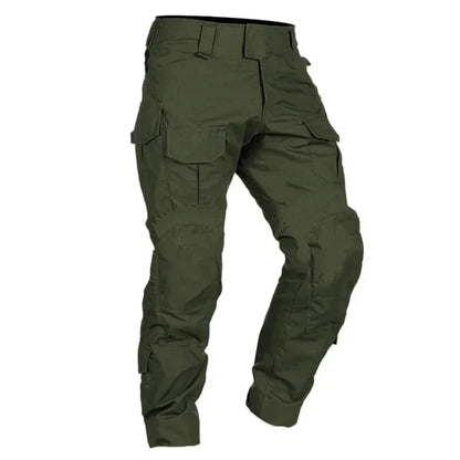 Versatile Men's Tactical Pants, Combat Trousers with Knee Pads, Camo Cargo Sport Pants for Hunting and Hiking( Not knee pads)