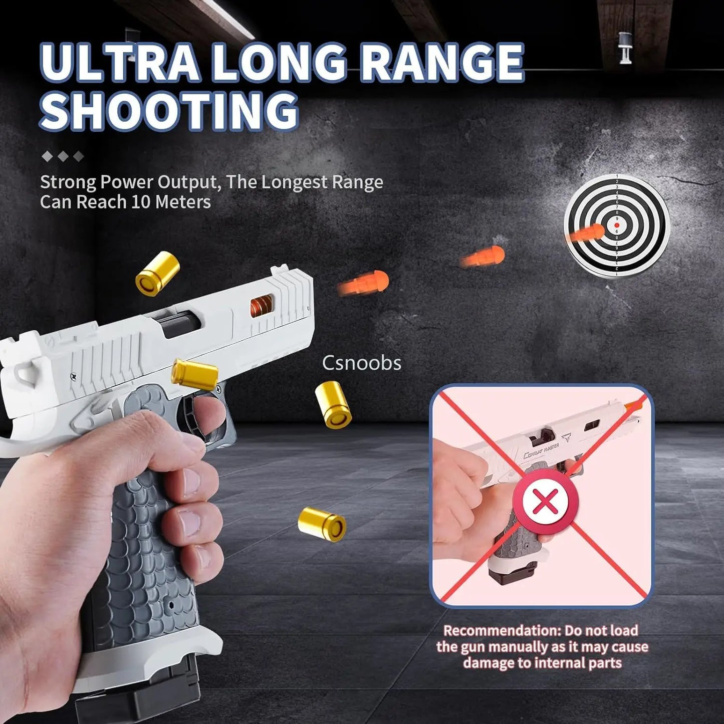 2011 Shell Throwing Toy gun Continuous Firing Blowback Soft Bullet Pistol model Empty Hanging Airsoft Birthday Gifts for Boys