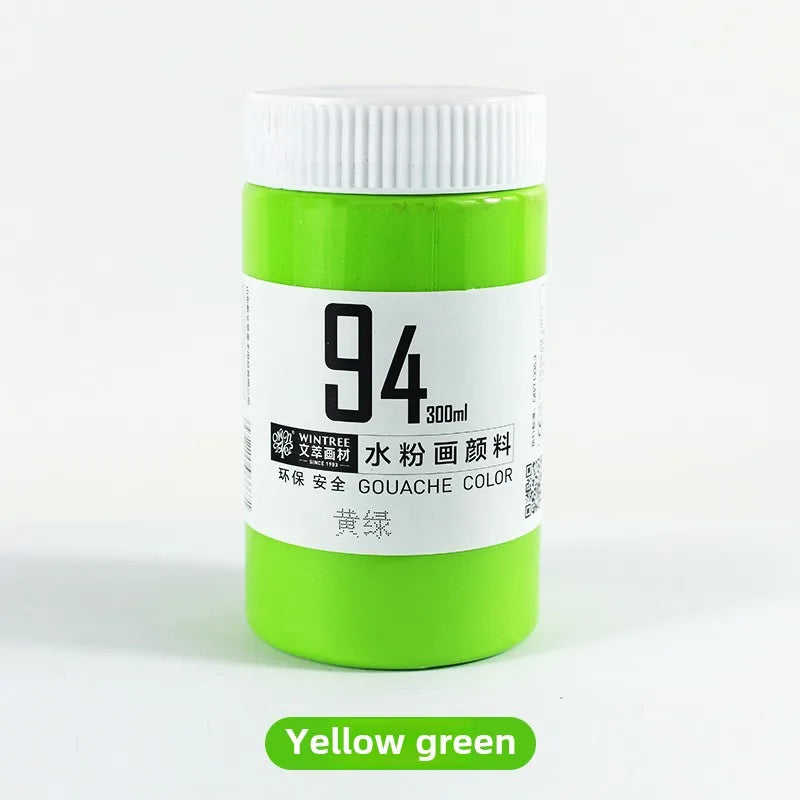 Gouache Paint Super Gouache Color 300ml Single Pack Art Class Non-toxic Beginner Pigment Art Student Special Large Bottle