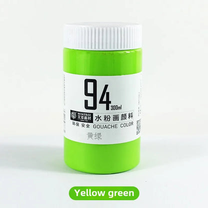Gouache Paint Super Gouache Color 300ml Single Pack Art Class Non-toxic Beginner Pigment Art Student Special Large Bottle
