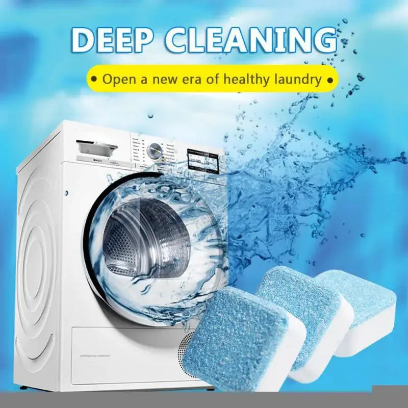 Wholesale Washing Machine Cleaner Washer Cleaning Laundry Soap Detergent Effervescent Tablet Washer Cleaner
