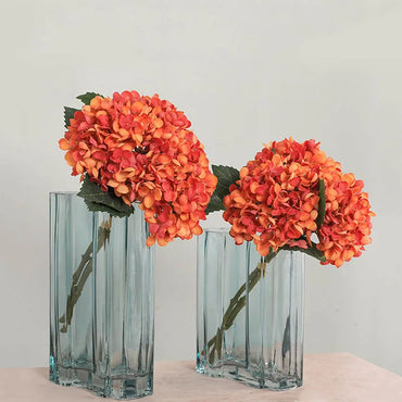 3Pcs/lot Hydrangea Autumn Fall Party fake Flowers Wedding Decoration Mariage flores artificiales Vase decor