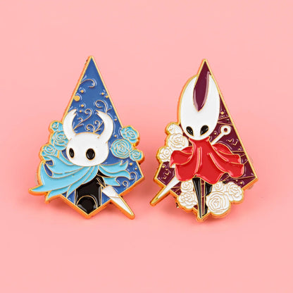 Cool Game Knight Enamel Pin Cartoon Villain Brooches Woman Men Backpack Accessories Bags Badge Fashion Lapel Jewelry Kids Gift