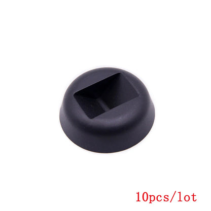 10pcs Floating Frame 3D Display Jewelry Box Suspension Storage Holder Base Plastic Case Black White Round Square Stand Support