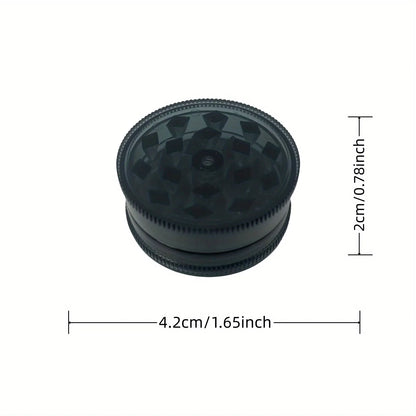 40/60mm Plastic Herb Grinder 3-layer Manual Spice Salt Mill Pepper Mortar Pestle Tobacco Raw Grass Grinder Cigarette Smoke Tool