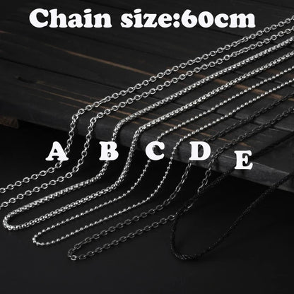 2024 New Stainless Steel Long Choker for Men Tree Of Life Necklaces & Pendants Viking Jewelry Cadenas Para Hombre Lucky Gift