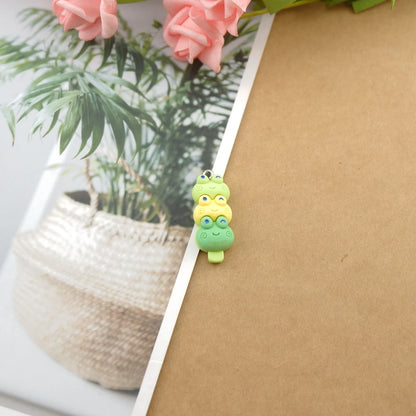 Cute Cartoon Cat Frog Charms for Earring Bracelets Jewelry Making DIY Pendants Wholesale Bulk