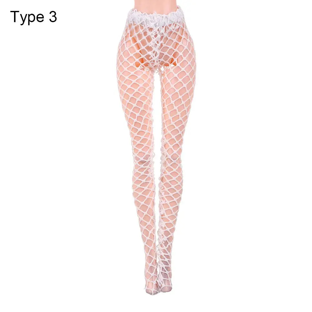 Doll Silk Stockings Miniature Pantyhose Toys Panty hose Elastic leggings Suits Bottoms Socks Fishnet Tights Dolls Accessories