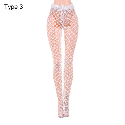 Doll Silk Stockings Miniature Pantyhose Toys Panty hose Elastic leggings Suits Bottoms Socks Fishnet Tights Dolls Accessories