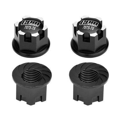 GPM Metal Alloy 17mm Wheel Nuts Tire Nut 7758 for Traxxas 1/6 XRT 1/5 X-MAXX 8S 1/8 Sledge 1/10 E-Revo 2.0 MAXX WideMaxx RC Car