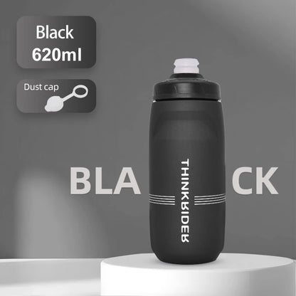ThinkRider Bicycle Bottle MTB Road Bike Water Bottle Outdoor Sports Plastic Portable Large Capacity Drink Cycling Water Bottle