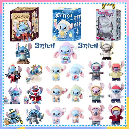 Stitch Has to Take a Bite No Matter How Sleepy It Is GenZ Street Series Mystery Box Funny Diary Mystery Box Children's Toys