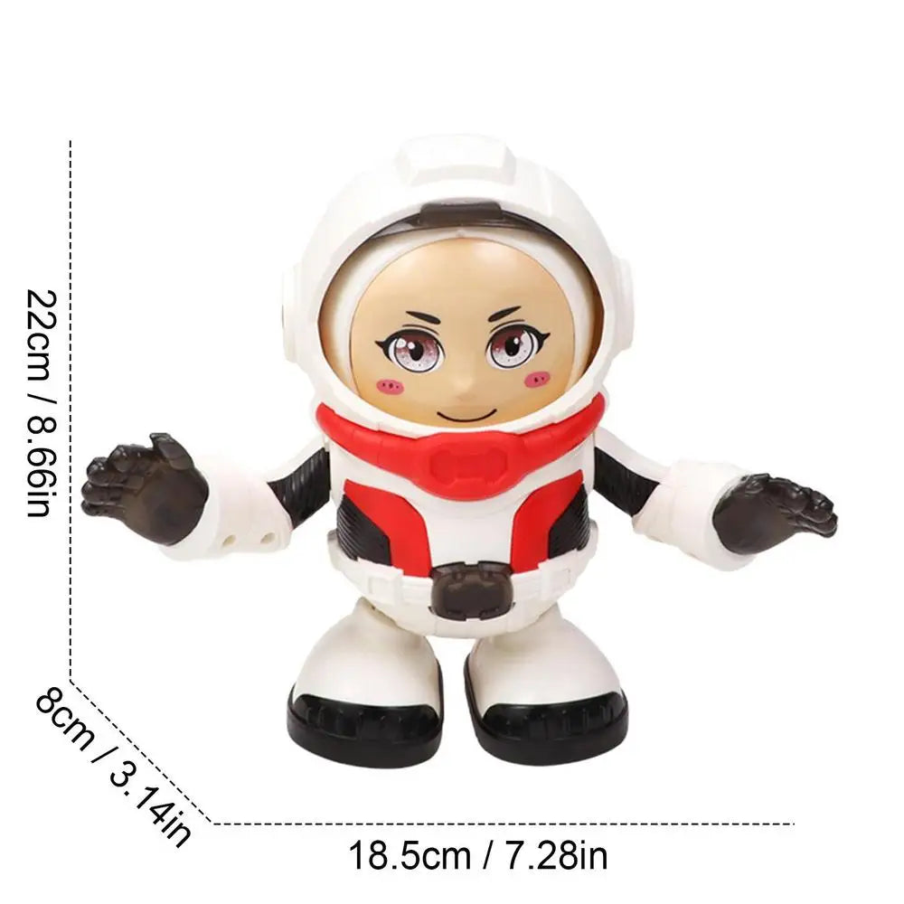 Robot Toys For Kids 360 Spinning Music Dancing Robots With Colorful Lights Toddlers Smart Interactive Electronic Toy Baby