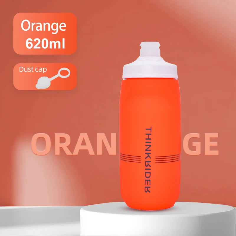 ThinkRider Bicycle Bottle MTB Road Bike Water Bottle Outdoor Sports Plastic Portable Large Capacity Drink Cycling Water Bottle