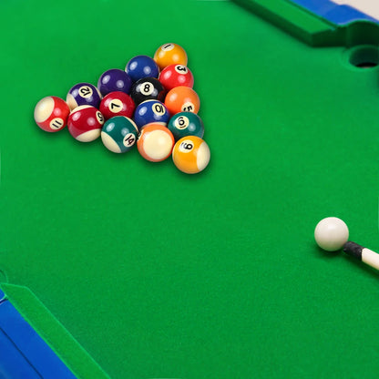 25MM / 32MM / 38MM Children Billiards Table Balls Set Resin Small Pool Cue Balls Full Set