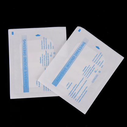 10 Pcs/lot Hypoallergenic Non-woven Medical Adhesive Wound Dressing Band aid Bandage Large Wound First Aid