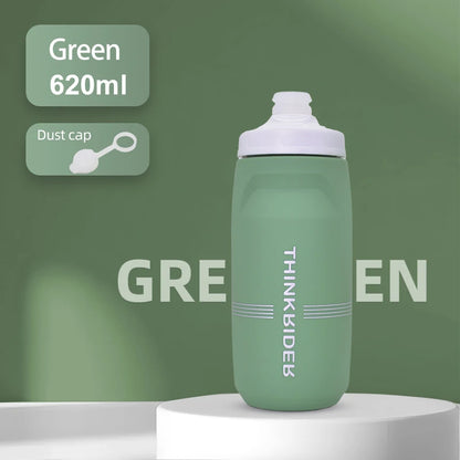 ThinkRider Bicycle Bottle MTB Road Bike Water Bottle Outdoor Sports Plastic Portable Large Capacity Drink Cycling Water Bottle
