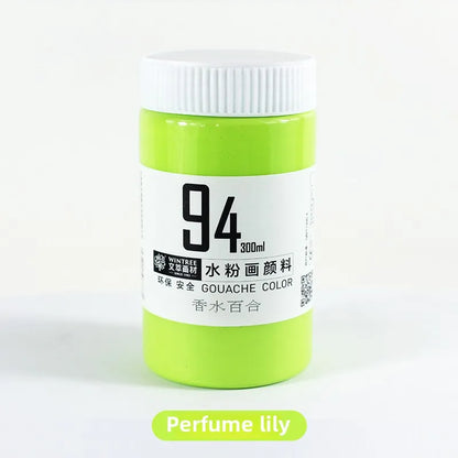 Gouache Paint Super Gouache Color 300ml Single Pack Art Class Non-toxic Beginner Pigment Art Student Special Large Bottle