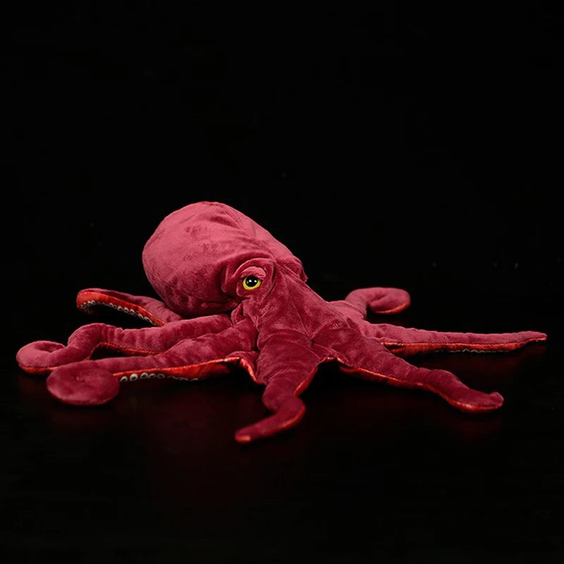 Soft  Isopod Octopus Fish Stuffed Toys Realistic Aquarium Sea Animals Manta Nautilus Goblin Shark Plush Toy Gifts
