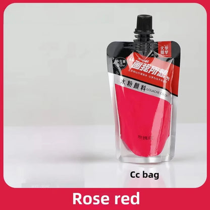 Gouache Pigment Pack Gouache Refill Jelly Pigment Art Students Special Beginners Children's Non-Toxic Super Gouache 80ml