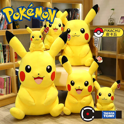 Clearance_Cute Pikachu Plushies Doll Anime Pokemon Kawaii Large Stuffed Plush Toys Soft High Quality Fill Christmas Gifts For Ch