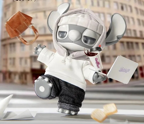 Stitch Has to Take a Bite No Matter How Sleepy It Is GenZ Street Series Mystery Box Funny Diary Mystery Box Children's Toys