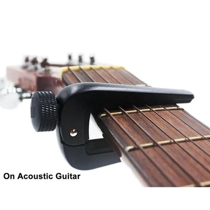Guitar Capo Adjustable for 6 and 12 String Acoustic Classical Electric Guitar,Bass Capo,Mandolin,Ukulele Capo