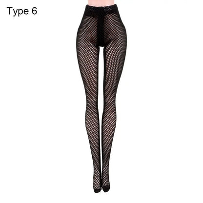 Doll Silk Stockings Miniature Pantyhose Toys Panty hose Elastic leggings Suits Bottoms Socks Fishnet Tights Dolls Accessories