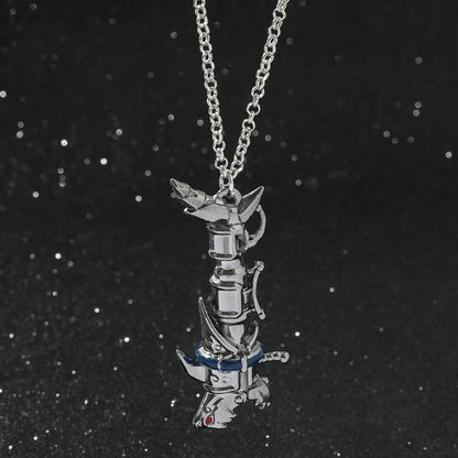 Game Trinkets League Legends Jinx Cannon Necklace Cosplay Costume Weapon Pendant Punk Cool Gun Necklace