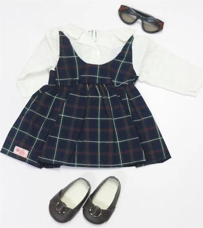 1 Set Beautiful Casual Wear Doll Clothes for 18 inch American Doll Many Style for Choice B03