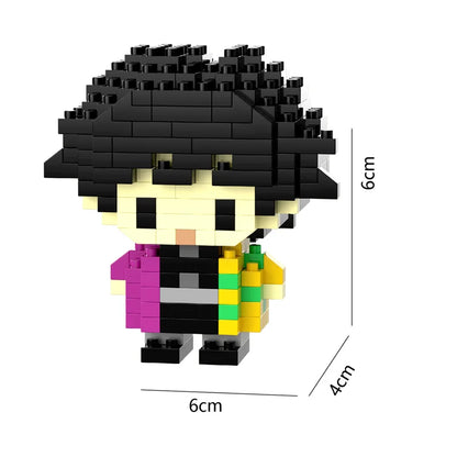 26 Styles New Cartoon Anime Building Blocks  Mini Cute Miniature Bricks Ornaments Small Particle Children's Toys