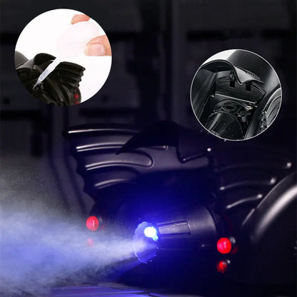 1/24 Classic Movie Car Batmobile Bat Alloy Sports Car Model Diecast Metal Toy Racing Car Model Sound Light Simulation Kids Gifts