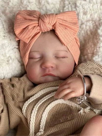 43cm Levi Lifelike Reborn Baby Doll Handmade 3D Painted Skin Full Body Silicone Vinyl Body Bebe Newborn Finished Doll Gift